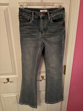 Girls' Faded Blue Flare Jeans - VMI